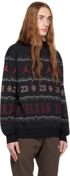Nike Jordan Black Holiday Sweatshirt