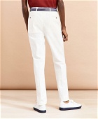 Brooks Brothers Men's Cotton-Blend Stretch Trousers | White