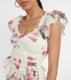 LoveShackFancy Compass floral cotton top