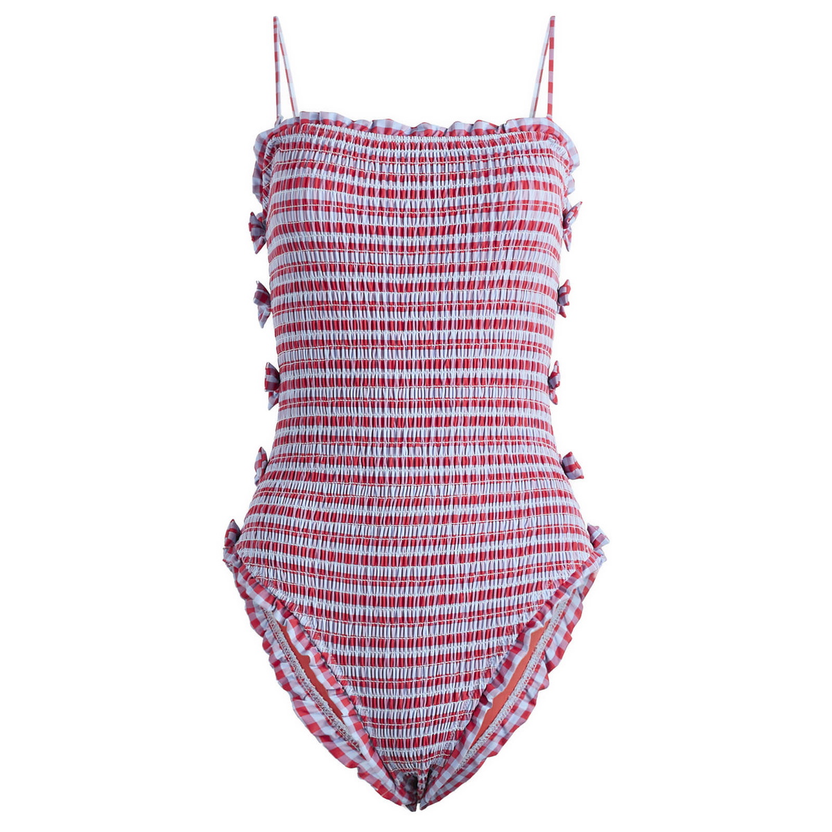 Damson Madder Women's Betty Swimsuit in Blue/Red