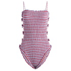 Damson Madder Women's Betty Swimsuit in Blue/Red