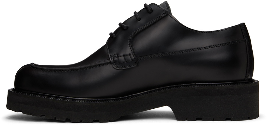 Dries Van Noten Black Moc Toe Derbys Dries Van Noten