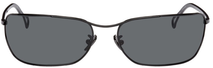 Photo: RETROSUPERFUTURE Black Zebedia Sunglasses