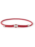 Miansai - Orson Pull Cord and Sterling Silver Bracelet