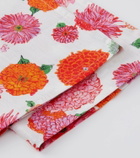 La DoubleJ Bright Blooms Large set of 2 napkins