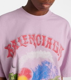 Balenciaga Printed cotton jersey T-shirt