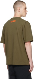 Heron Preston Khaki 'Heron' T-Shirt