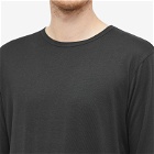 Sunspel Men's Long Sleeve Lounge T-Shirt in Black
