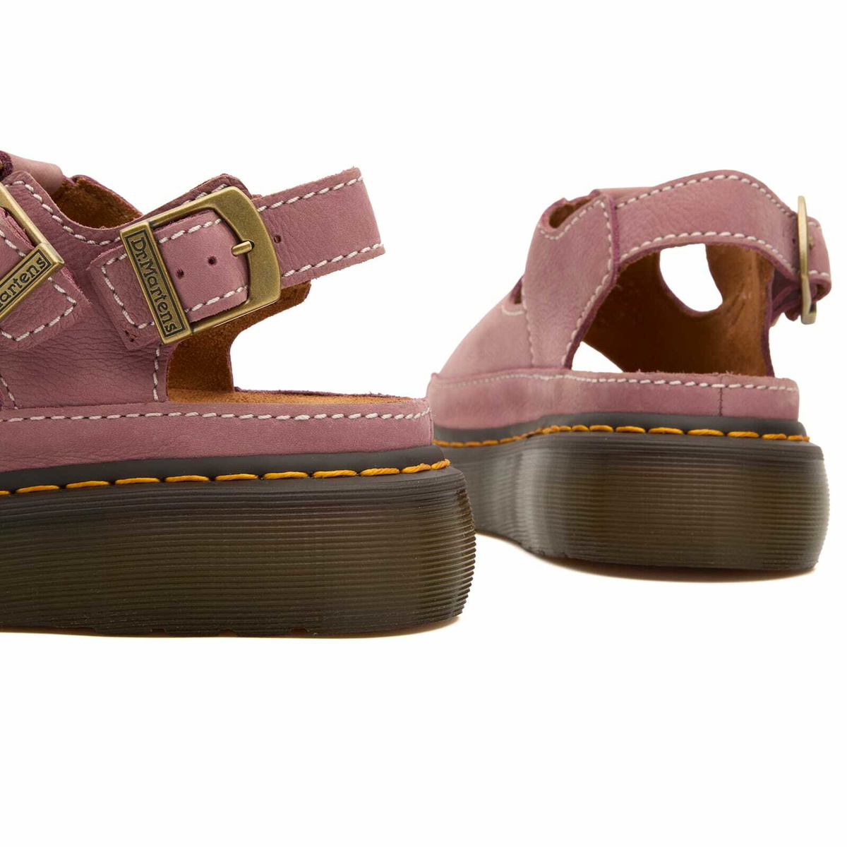 Dr. Martens Women's Dunnet Flower Sandal in Dusty Rose