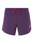 DISTRICT VISION - Spino Slim-Fit Stretch-Shell Shorts - Purple