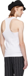 Vivienne Westwood White 'Ripped & Ready' Tank Top