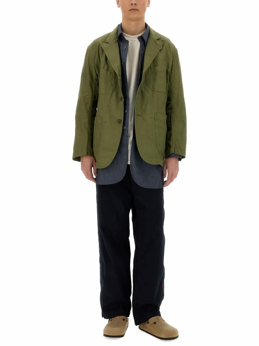 ジャケット・アウター Engineered Garments BEDFORD JACKET L Engineered Garments Bedford Jacket | Olive CL Java Cloth