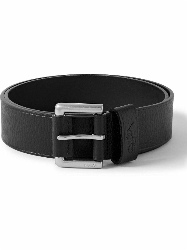 Photo: Polo Ralph Lauren - 3.5cm Full-Grain Leather Belt - Black