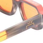 A-COLD-WALL* x Retrosuperfuture Caro Sunglasses in Orange