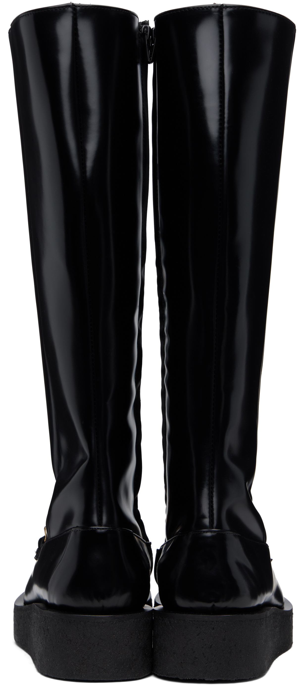 靴 ernest w baker heel boots WESTERN BOOTS - BLACK — ERNEST W. BAKER