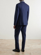 Mr P. - Wool and Silk-Blend Dupioni Suit Jacket - Blue