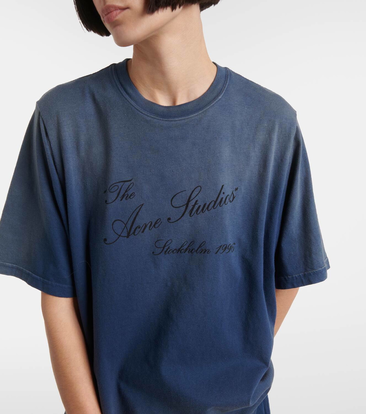 Acne Studios Emiro cotton midi dress Acne Studios