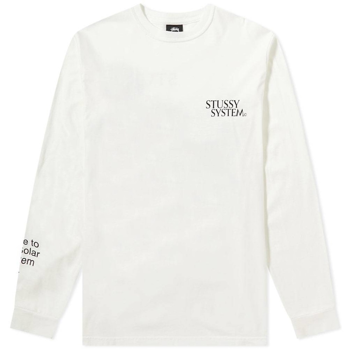 Photo: Stussy Long Sleeve Solar System Pigment Dyed Tee