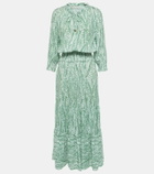 Heidi Klein Belle Mare Plage printed maxi dress