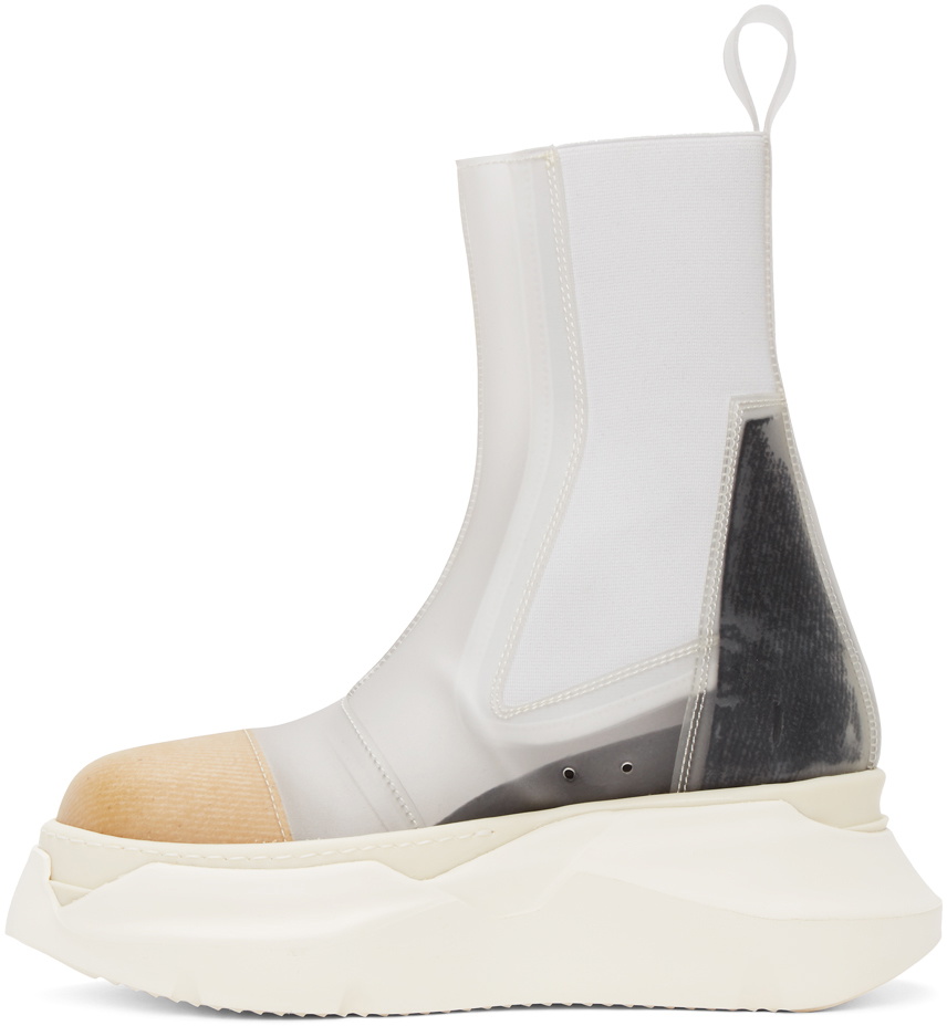 Rick Owens Drkshdw Transparent Beatle Abstract Boots Rick Owens