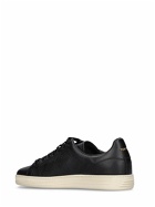 TOM FORD - Grain Leather Low Top Sneakers