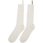 Jil Sanderand Three-Pack Off-White Ultra Socks