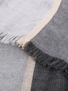 BRUNELLO CUCINELLI - Cashmere And Silk Blend Scarf