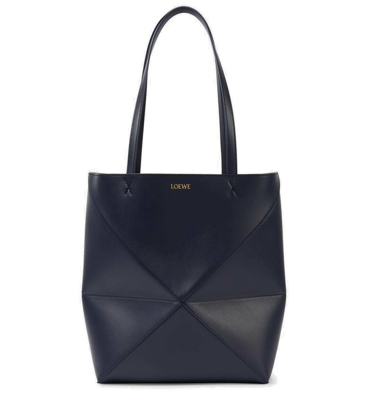 Photo: Loewe Puzzle Fold leather tote bag