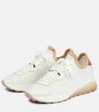 See By Chloe - Brett leather-trimmed sneakers