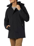 MC2 Saint Barth Man Anthracite Grey Hooded Parka Jacket Voyager
