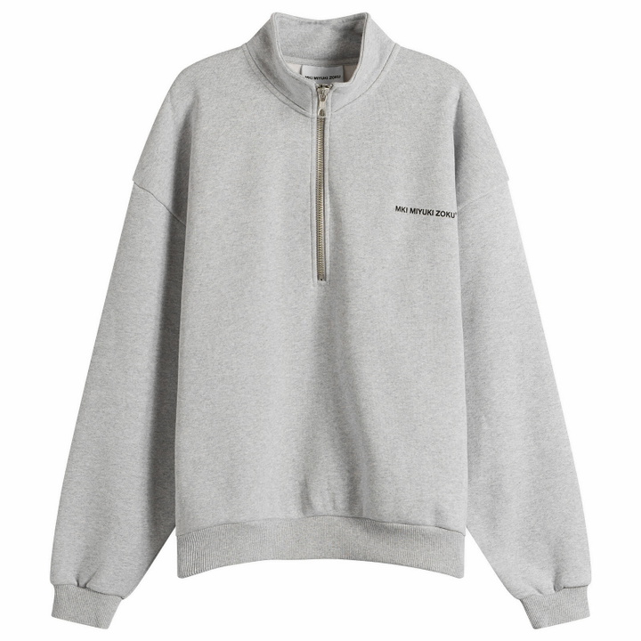 Photo: MKI Men's Uniform Quarter Zip in Grey