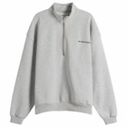 MKI Men's Uniform Quarter Zip in Grey