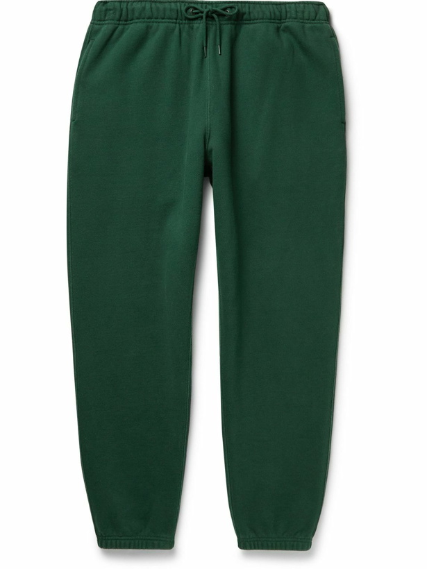 Photo: J.Crew - Tapered Cotton-Jersey Sweatpants - Green