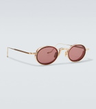 Jacques Marie Mage Varda oval sunglasses