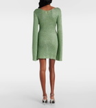 Bananhot Rey sequined knitted minidress