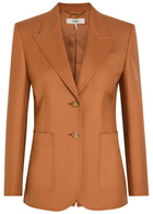 Chloe Wool Blazer Tan