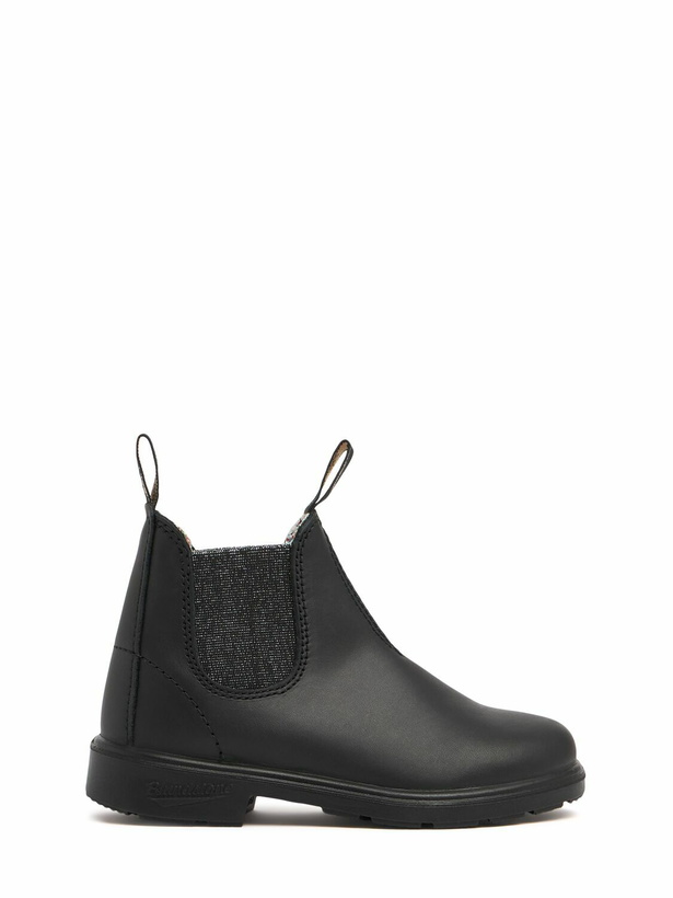 Photo: BLUNDSTONE Leather Chelsea Boots with Lurex