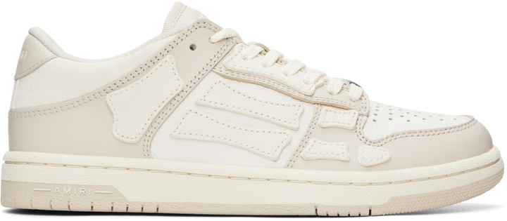 Photo: AMIRI Off-White Skel-Top Low Sneakers