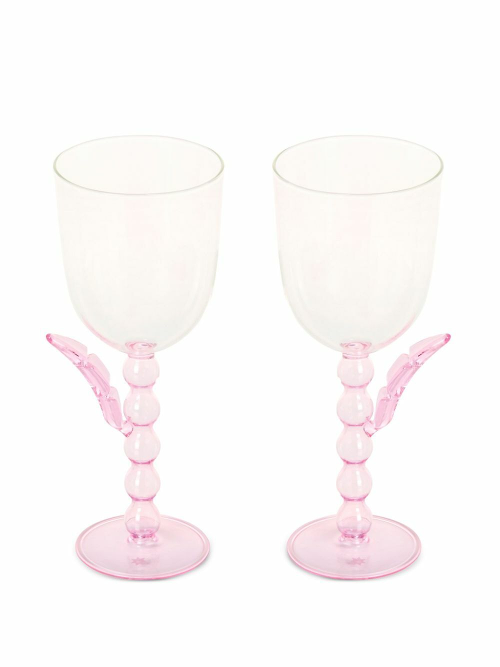 Maison Balzac Clear Palmier Wine Glasses Set