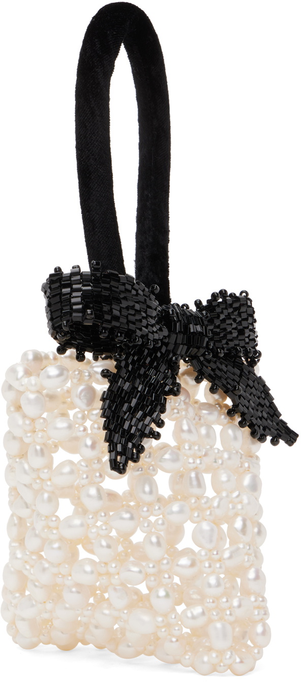 【関税込み】Shushu/Tong ホワイト Stereo Bow バッグ Shushu/Tong White Pearl Bag Shushu/Tong