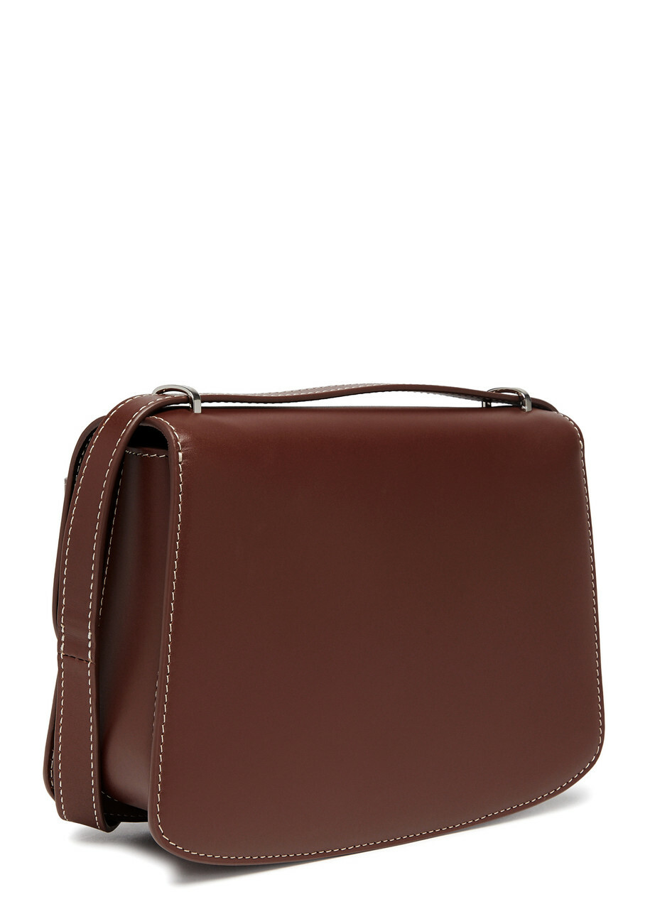 The Row Sofia 8.75 Leather Shoulder bag - Burgundy - One