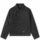 Dickies Men's Lined Eisenhower Jacket in Black