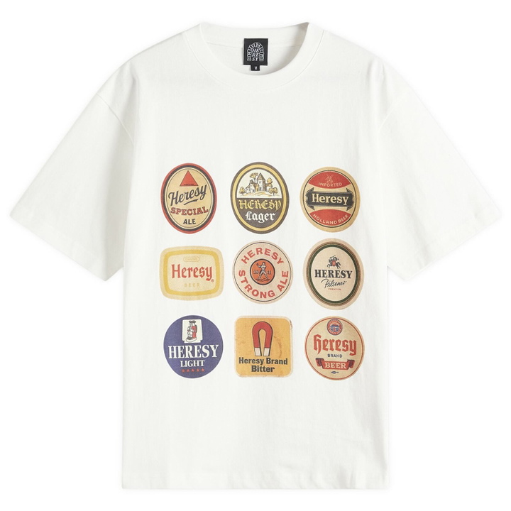 Photo: Heresy Men's Beer T-Shirt in Ecu