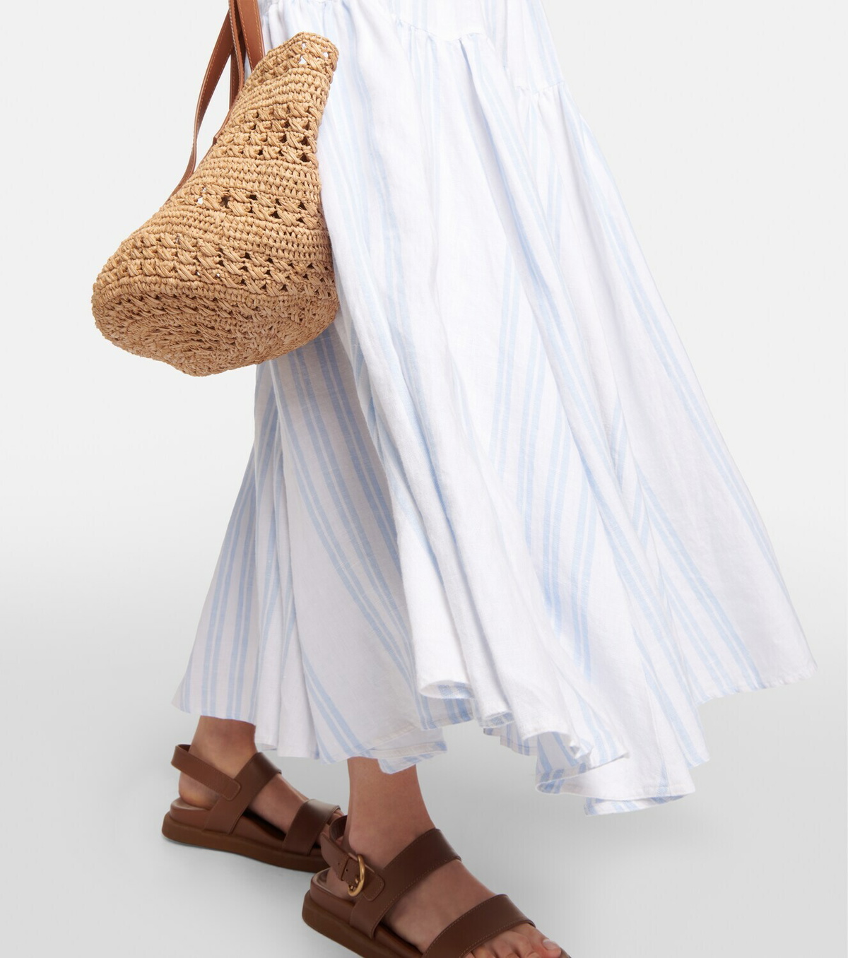 Polo Ralph Lauren Striped linen maxi dress Polo Ralph Lauren