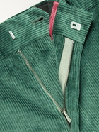 Paul Smith - Straight-Leg Cotton-Blend Corduroy Suit Trousers - Green