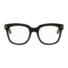 Tom Ford Black Blue Block Thick Square Glasses