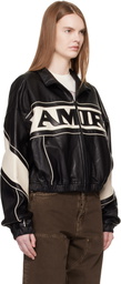 AMIRI Black AMIRI Sport Leather Jacket