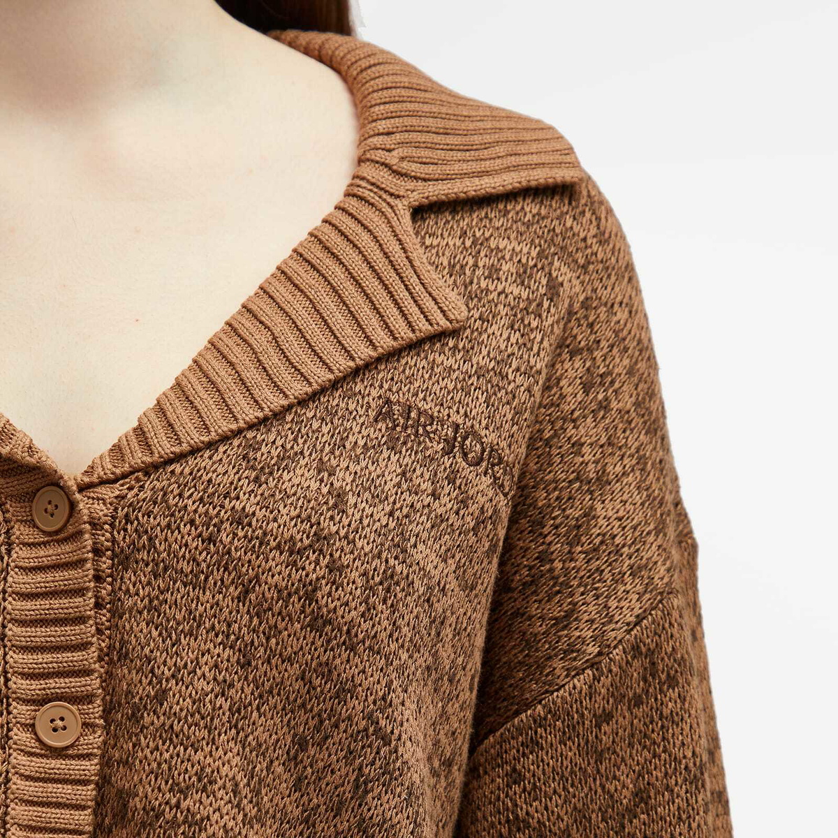 Air Jordan Women's Knit Top in Archaeo Brown