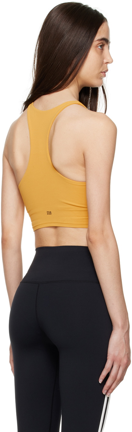 Splits59 Yellow Airweight Sport Bra