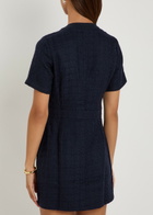 Giuliva Heritage The Vera Tailored Bouclé Mini Dress Navy